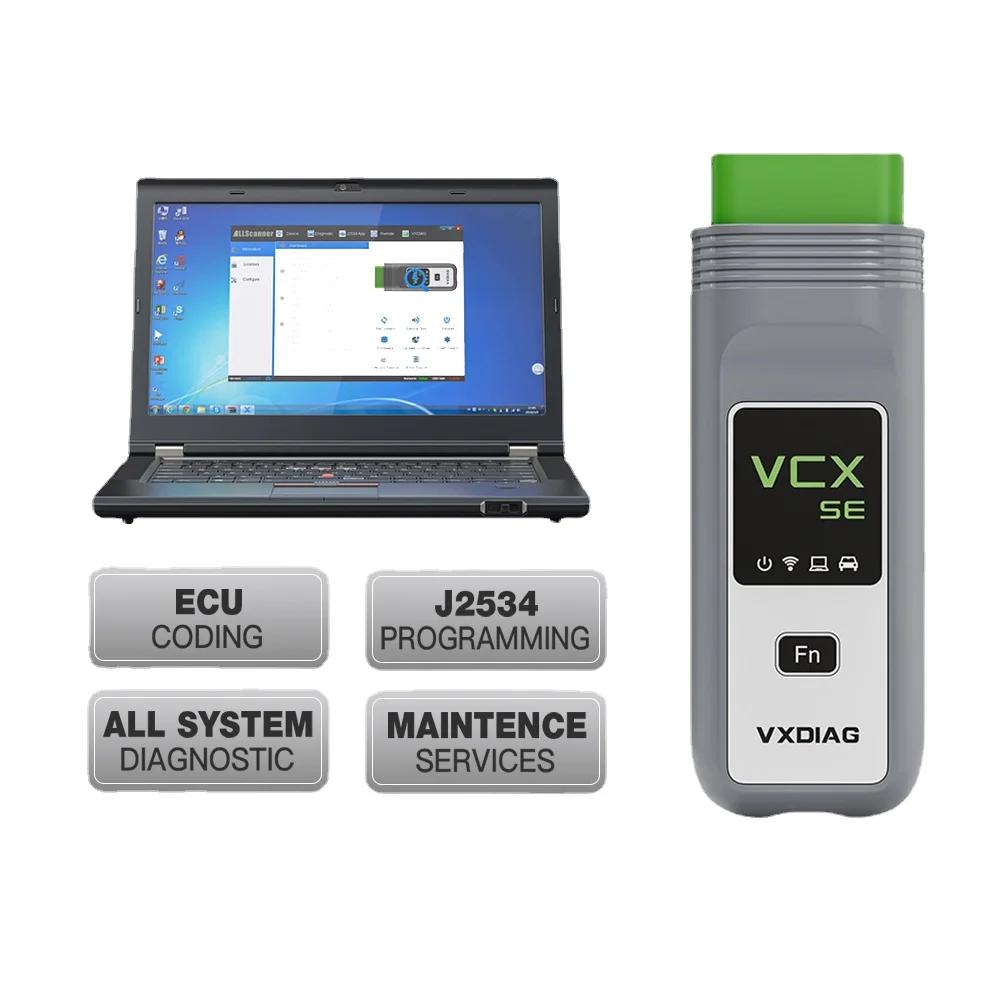 VXDIAG VCX SE,  C6, T430s Ʈ ڵ  , ڵ OBD2 ĳ, DoIP  ڵ, J2534 α׷